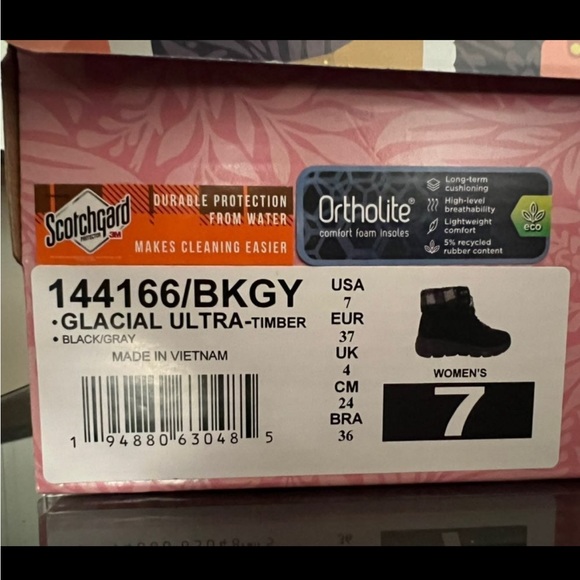 NEW! Lowest price! Skechers glacial ultra timber on the go boots winter snow 7 - Picture 3 of 8